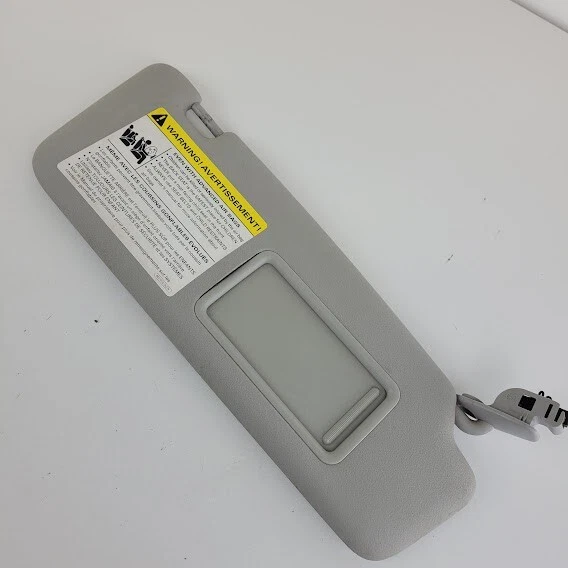 Parasol lateral para pasajero Audi A4 2004-2008 con espejo gris vinilo OEM Foto 2 de 4