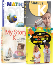 New Master Books GRADE K BASIC 4 SUBJECT SET ...