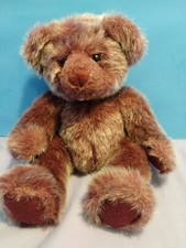 Vtg Russ Berrie "Boysenberry" Purple 12" Teddy Bear Plush Stuffed Animal