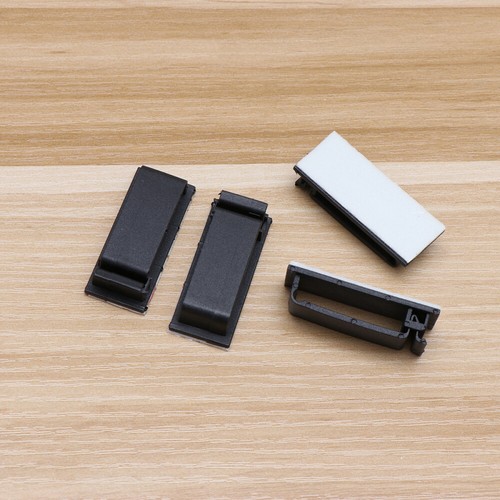 50 Pcs Cable Tie Mounts Black Reusable Cable Ties Electrical Cord Management - 第 1/12 張圖片