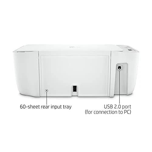 H-P All-in-One Wireless Color Inkjet Printer, Print, Copy, Scan, Wireless USB Co - Image 2 of 4