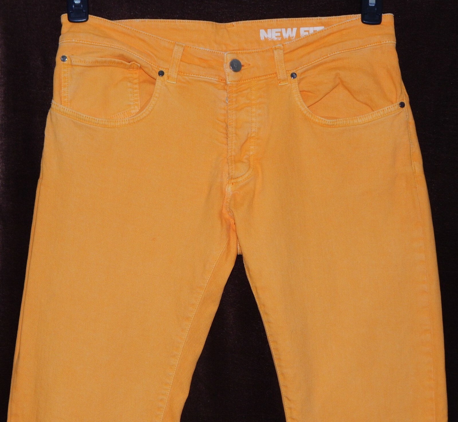 Versace Collection Women Pantalone Casual New Fit Jeans Size 33 Mango NWT $425 image 7