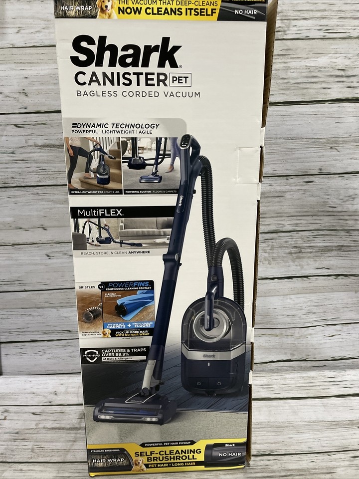 Shark CZ351 Bagless Canister Vacuum Black 622356576154 eBay