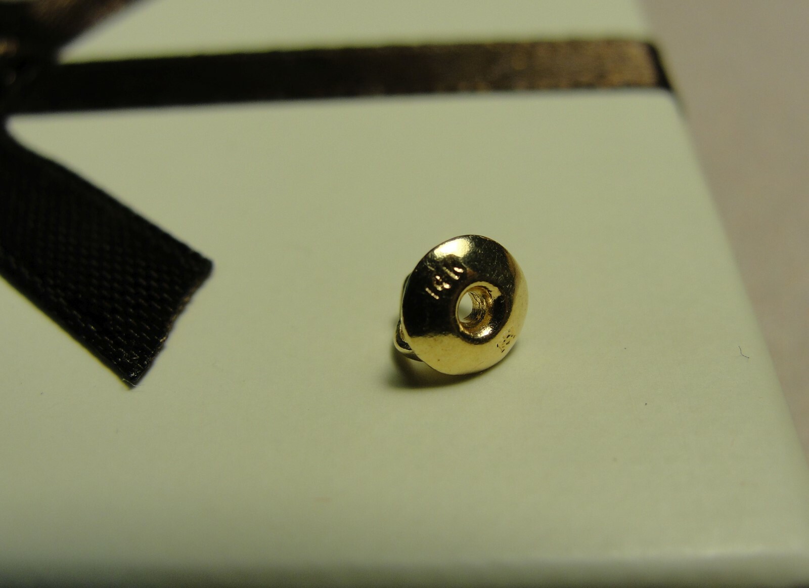 SINGLE 14K Solid Yellow Gold Backing Replacement … - image 1