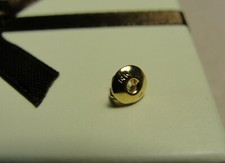 SINGLE 14K Solid Yellow Gold Backing Replacement Ear-Nut for Screw Back Earring