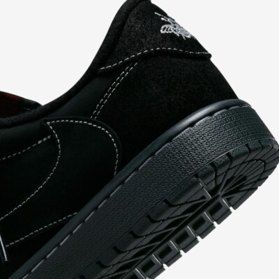靴 Travis Scott Nike AJ1 Low Black Phantom Air Jordan 1 Low x Travis Scott 'Black Phantom' (DM7866-001