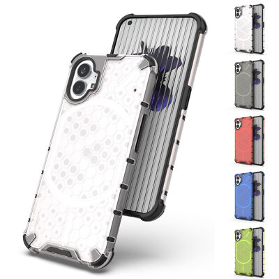 For Nothing Phone (1) Honeycomb Pattern Shockproof Slim Fit Silicone Phone Case