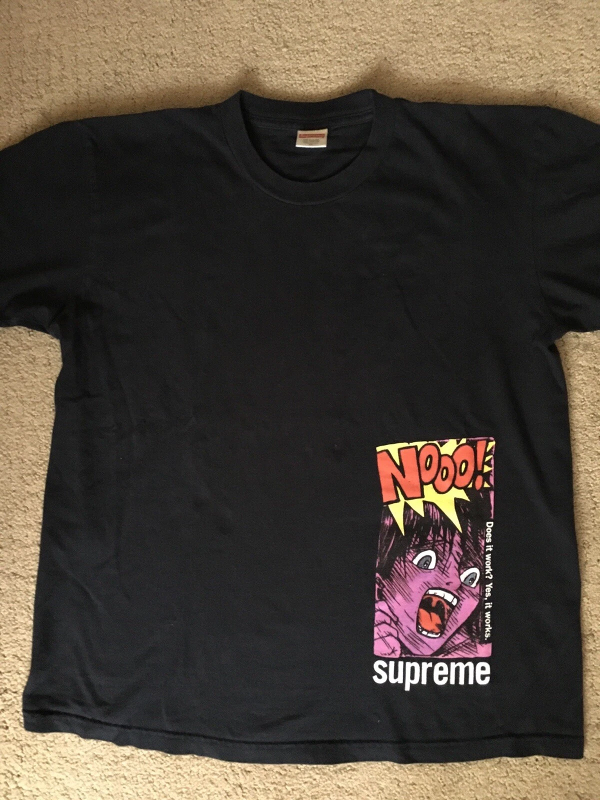 Tee shirt Supreme Does It Work