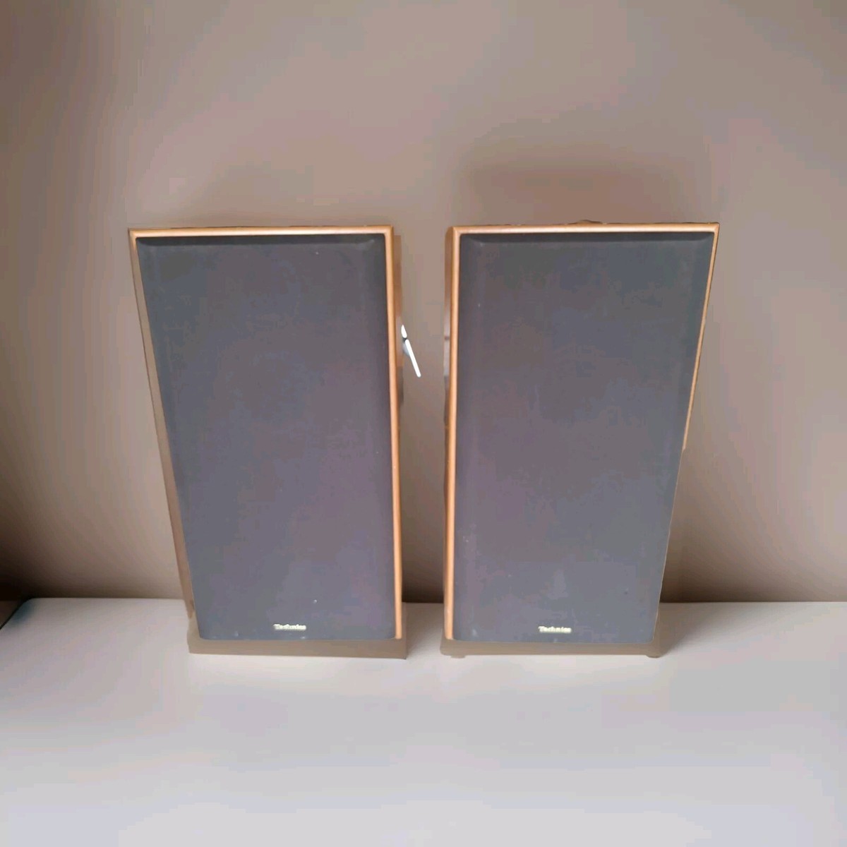 Pair (2) Vintage Technics SB-CR77 3 Way Speakers w/12”Woofer