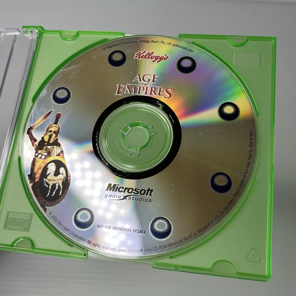 PC Video Game - Age Of Empires - Kellogg’s Cereal Promo (2002) RARE - Image 2 of 4