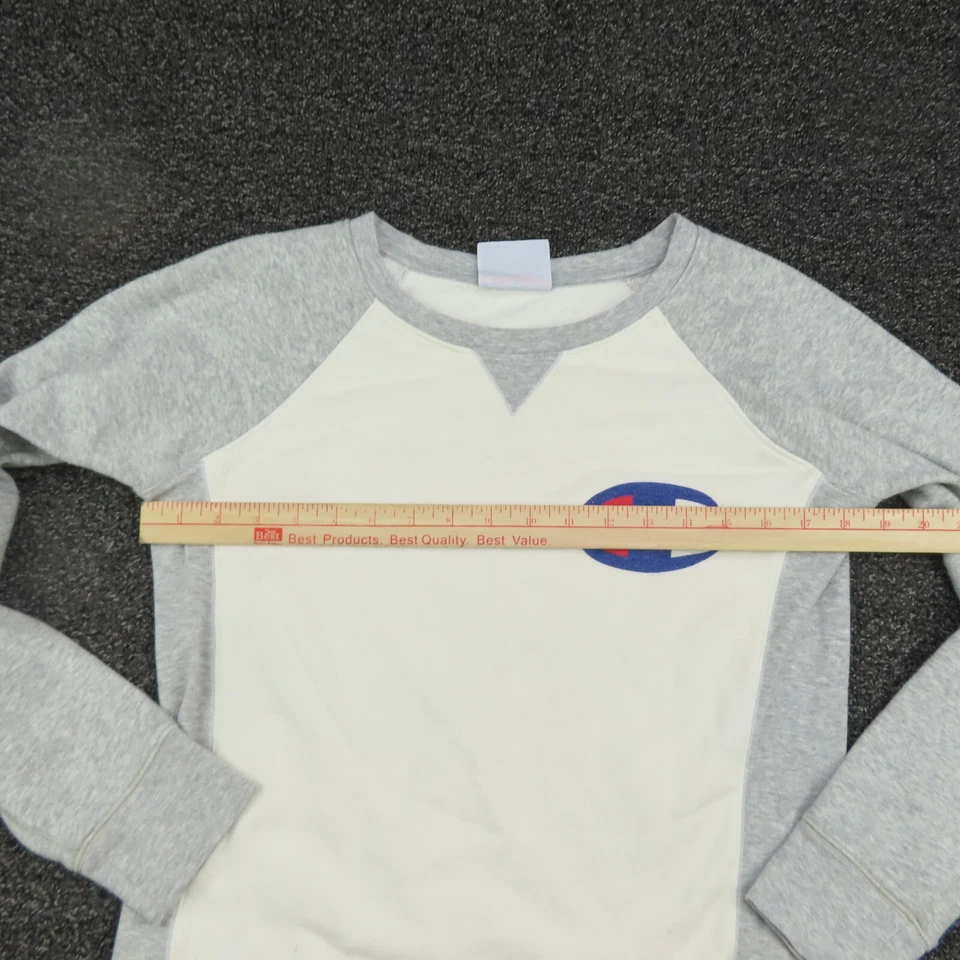 Champion Shirt Womens XS Extra Small White & Gray Running Breathable Ladies - Image 2 of 4