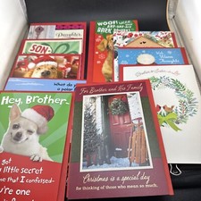 10 Hallmark Christmas Greeting Cards with Envelopes   New Lot 19