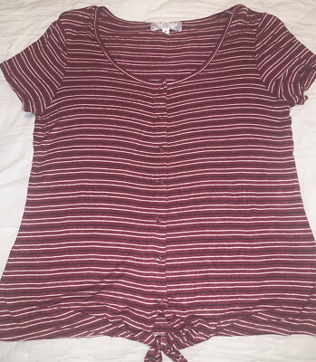 Pink Rose Vintage Women s Top Size Medium