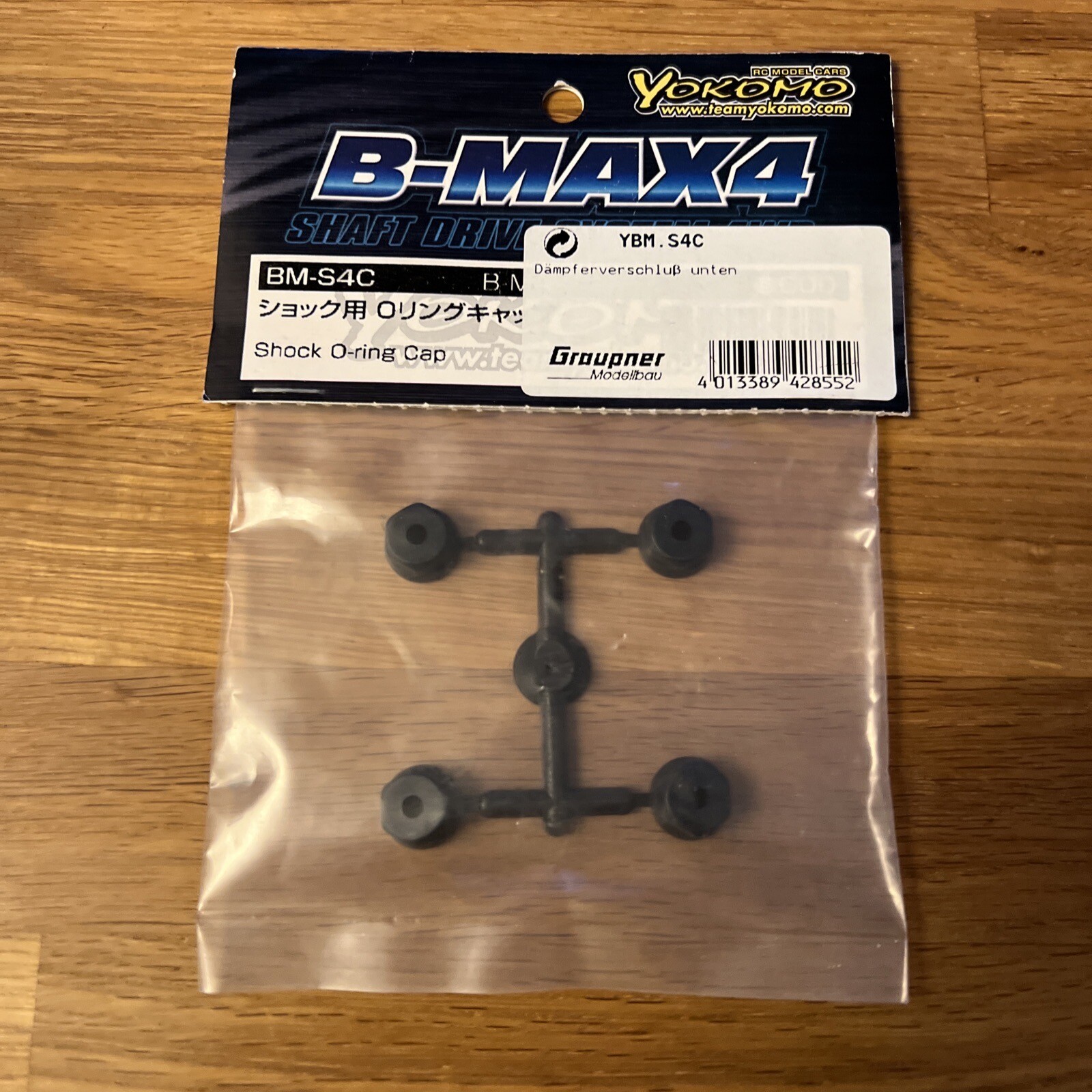 Yokomo B-MAX4 Shock O-Ring Cap BM-S4C NIP