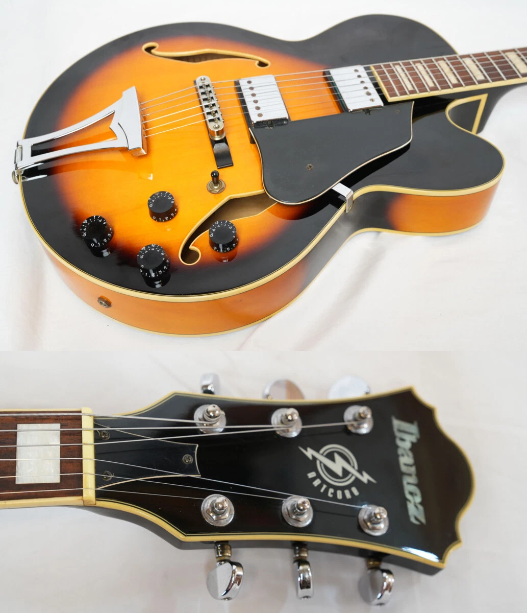 Used 2010 Ibanez ARTCORE AF75 BS 13 01 ArchTop Jazz Guitar 3.1kg