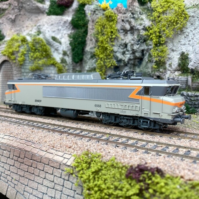 Locomotive CC6568 SNCF Lyon-Mouche LSMODELS 10333 - Train miniature HO époque 4 5