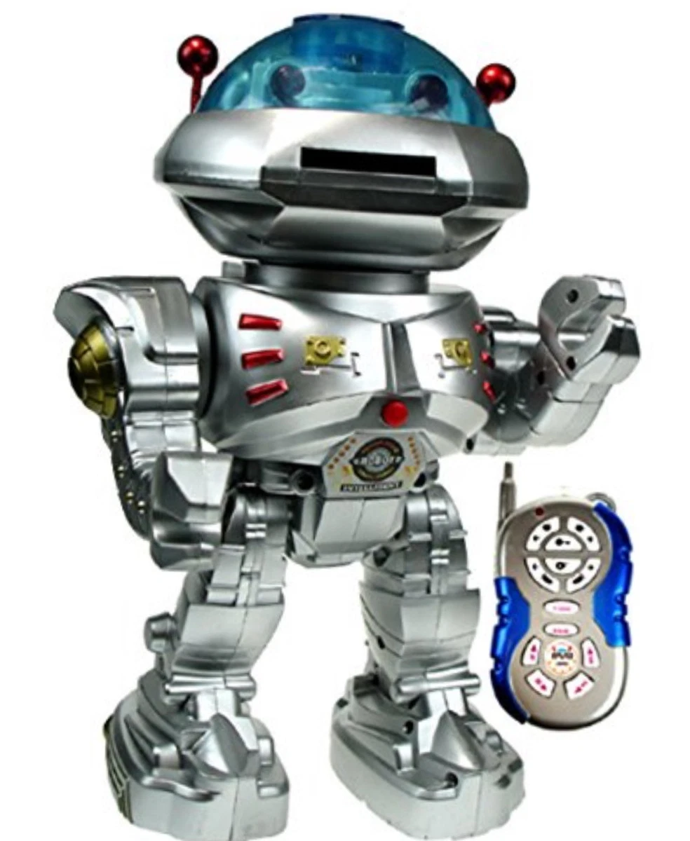Shooting sales robot toy
