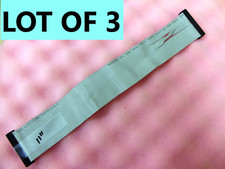 Lot of 3 - Keep Top IDE Single Device Floppy Drive IDE FDD Cable Ribbon Wire 11"