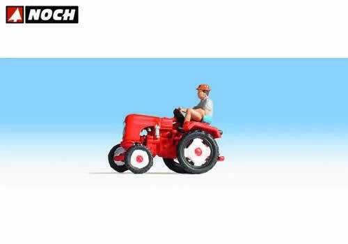 Trattore di modellismo statico in legno