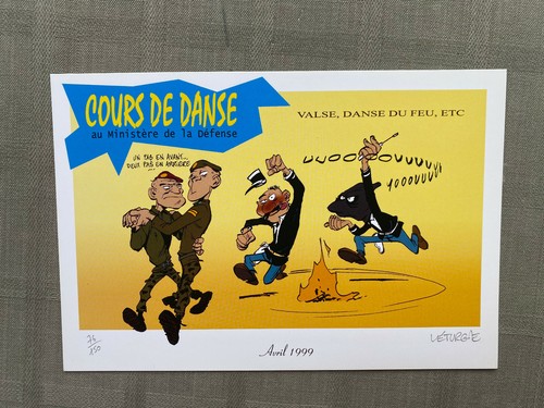 LÉTURGIE EX-LIBRIS AVRIL 1999 NUMÉROTÉ SIGNÉ 150 EX 16.5 x 24.5 cm ÉTAT NEUF - Photo 1 sur 2