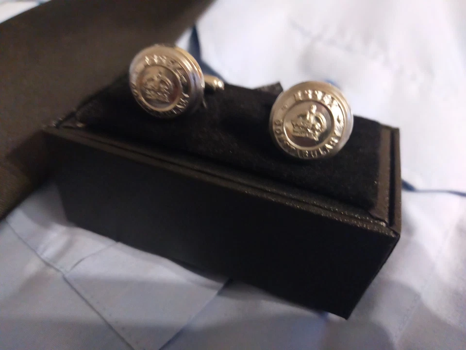 Historic Essex Police Very Smart Genuine Tunic Button Cufflinks. Handmade. - Image 2 of 4