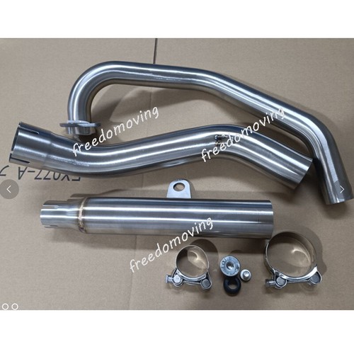 For CF Moto NK250 250SR NK300 300SR Exhaust System Front Muffler Pipe Silencer - Picture 9 of 15