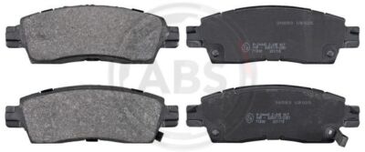 A.B.S. 38883 Bremsbelagsatz, Scheibenbremse hinten für CHEVROLET SAAB