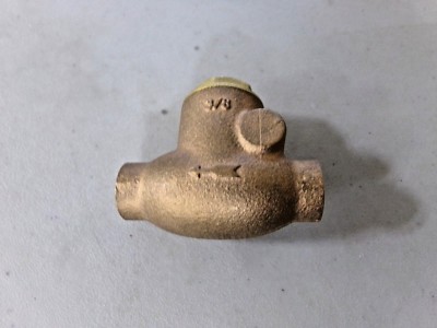 3/8'' Swing Check Valve, Bronze, Solder Connection Type (TJ)