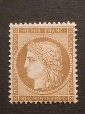 timbre France classique 1870 Ceres yt 36 neuf