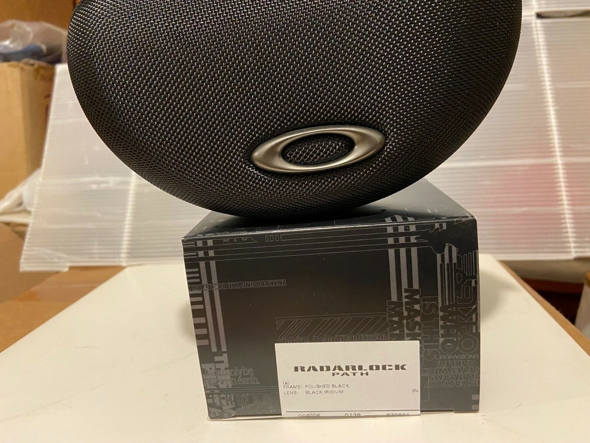 NEW Oakley RADARLOCK PATH AF Sunglasses Polished Black