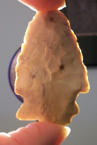 Native American Indian Corner Notch Hunting Arrowhead Point Spear Head Blade