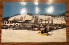 vintage Snowmobile Postcard Crystal Mountain Thompsonville Michigan Ski Doo — photo 1