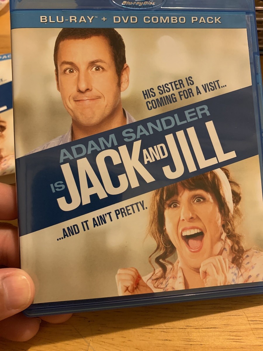 Jack and Jill (Blu-ray/DVD, 2012, 2-Disc Set, Includes Digital