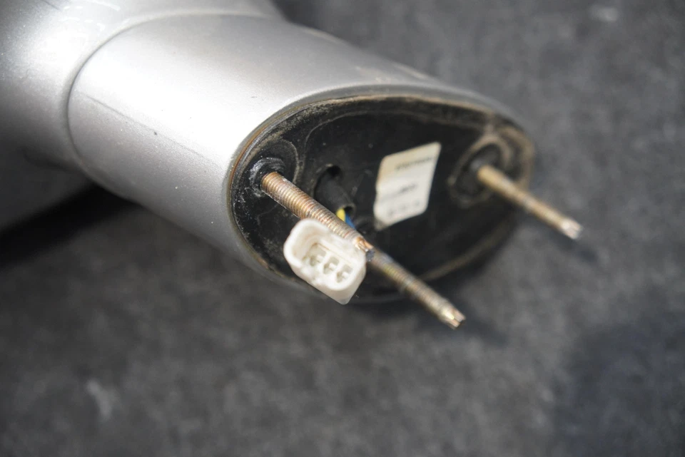 Conjunto de espejo retrovisor puerta conductor izquierdo plateado TR37TZZAD OEM Dodge Viper SRT10 2003-10 Foto 4 de 4