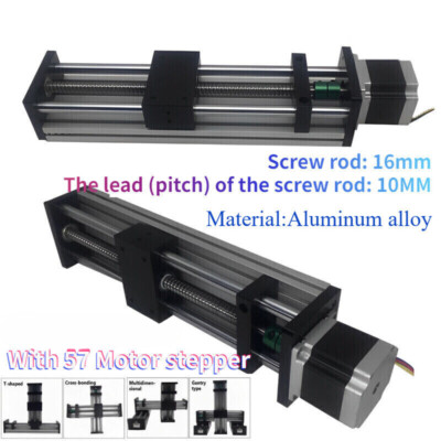 Double Optical Axis Ball Screw Linear Slide Precision Module 57 Stepper Motor