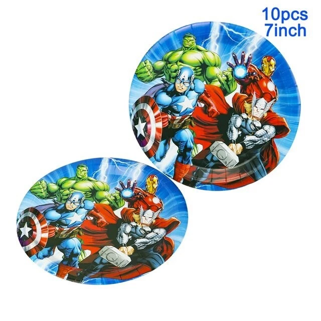 130 pcs The Avengers Birthday Party set - Image 2 of 4