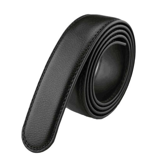 Automatic Men's Leather Belt Waist Strap Belt Without Buckle Black PU Waist AU - Picture 11 of 12