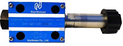 Northman SWH-G02-C2B-D24-20 310 Bar 63 LPM Solenoid Operated Directional Valve