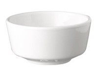 4 StüCk Schale Servierschale Salatschale Robustes Melamin Weiß ØXh 130 X 65 Mm