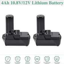 2X 4Ah Li-ion Battery for Hitachi BCL1015 BCL1030 BCL1030M 331065 329370 329369