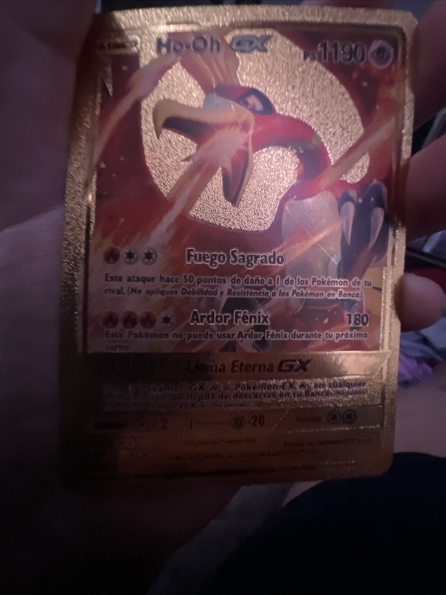 ホウオウ GX GOLD CARD Pokemon Card Basic Ho-Oh GX PS190 21/147 Gold | eBay