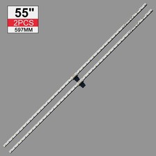 2 BARRE STRIP LED SAMSUNG AOT-55-NU7100F BN96-45913A UE55NU7300 UE55NU7170