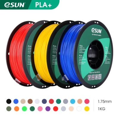 Impresora 3D eSUN PLA + PLA PLUS PLA Pro Filamento 1,75 mm 1kg Multicolor