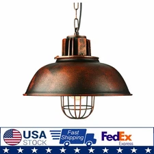 Vintage Pendant Light Industrial Rustic Farmhouse Hanging Ceiling Lamp Fixture