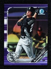 2019 Bowman Chrome Prospects Purple Refractor /250 Blake Rutherford #BCP-20 z6b