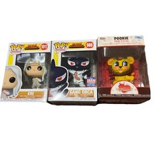 Varios Funko Pop! 3 pops sin abrir 2 MHA 1 villano San Valentín