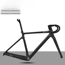 Carbon Gravel Bike Disc Brake Frame 700C Bicycle Hidden Off-Road Hard Frames