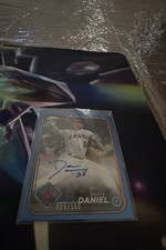 2024 Topps Chrome - Rookie Autographs Davis Daniel #RA-DD Blue Refractor /150...