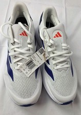 adidas Duramo SL 2.0 Men's Running Sneaker Low Top White Lucid Blue Sz 11.5 Mens