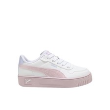 Zapatillas informales blancas PUMA Carina Street Blurry Dreams para niñas pequeñas 4006